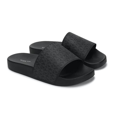 michael kors mens sliders|michael kors sliders sale.